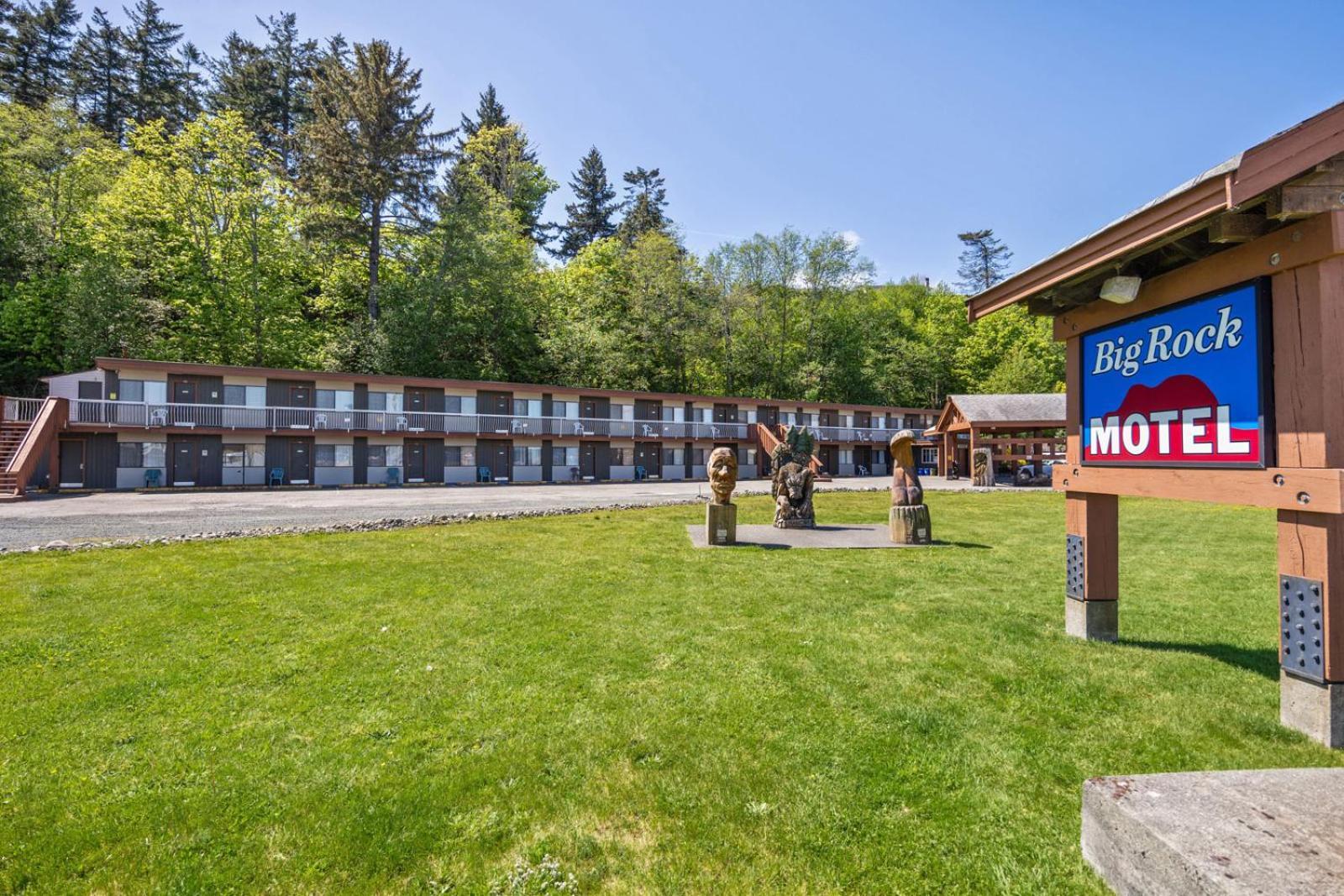 Big Rock Motel Campbell River Εξωτερικό φωτογραφία