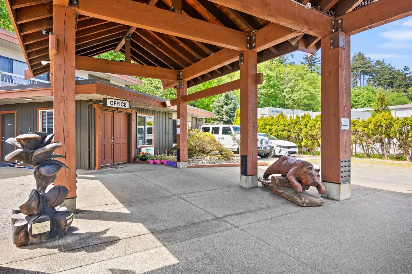 Big Rock Motel Campbell River Εξωτερικό φωτογραφία